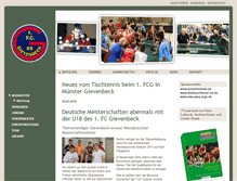 Tablet Screenshot of fcgievenbeck-tt.de